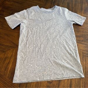 Nike Heather Gray Short Sleeve Tee boys size Large